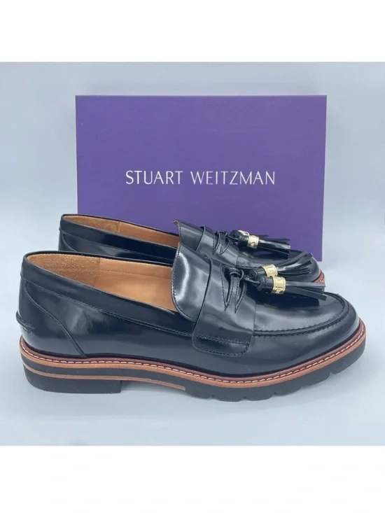 NIB Stuart Weitzman Manila Shoes 8 1/2 Black
