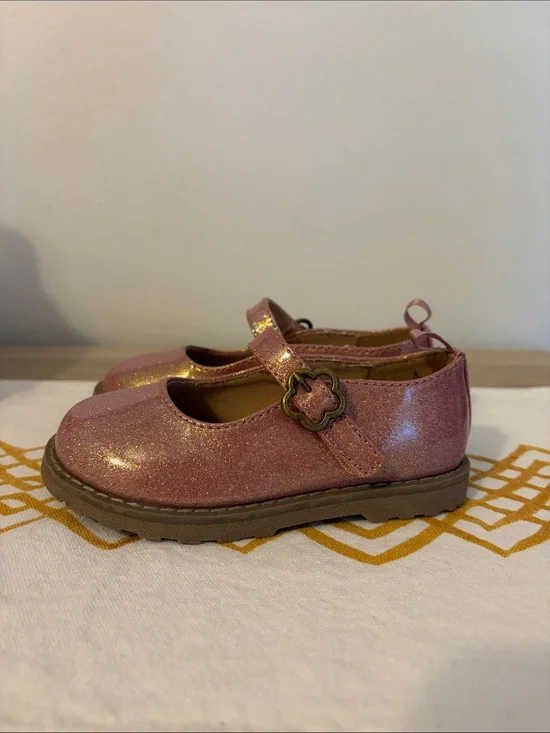 Old Navy Sparkle Mary Jane Shoes - Pink