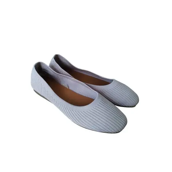 Stylus Franco Women's PinkSlip‎ On Flats Shoes Sz 7.5 Balletcore Ribbed Comfy