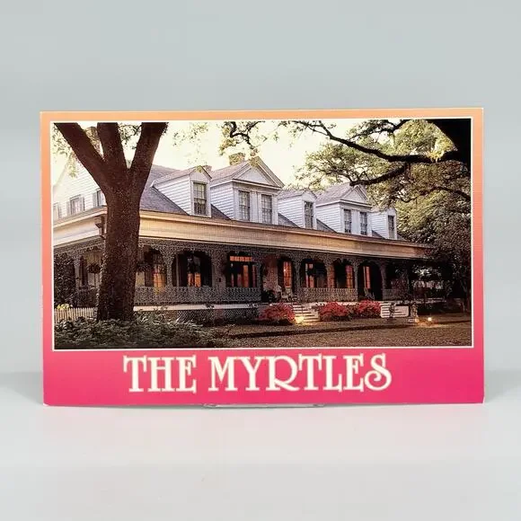 The Myrtles Plantation New Orleans Louisiana Vintage Blank Unused Postcard