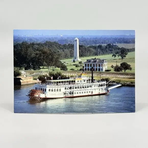 Creole Queen New Orleans Louisiana Vintage Blank Unused Postcard