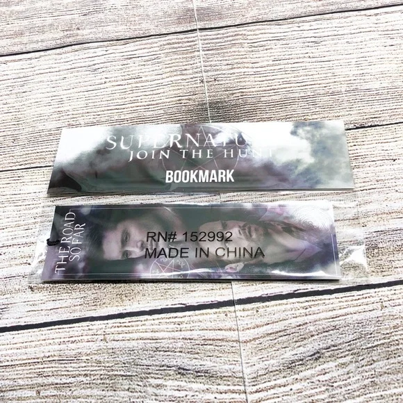 NWT Supernatural Culturefly Sam and Dean Bookmark