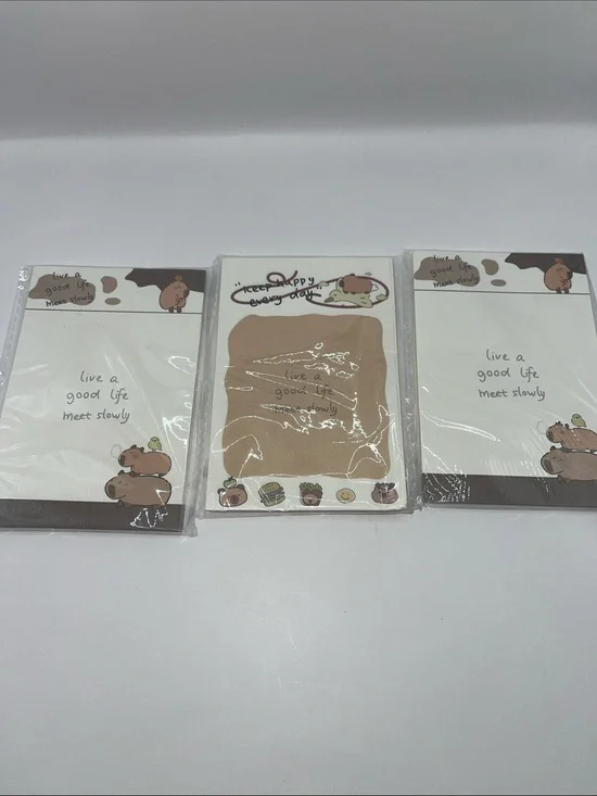Capybara Sticky note set