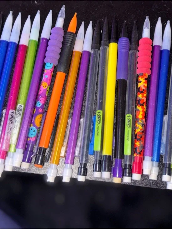 Back to School School Supply Lot - Pencils, Pens , Highlighters & Pencil holder