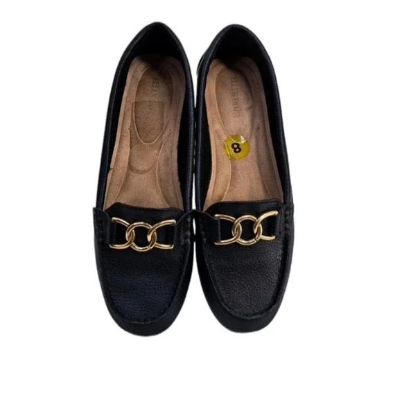 Ellen Tracy Women's‎ Flat Black Shoes 8M