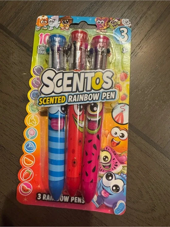 Scented Rainbow 3 Pen Set - 30 COLORS Total!