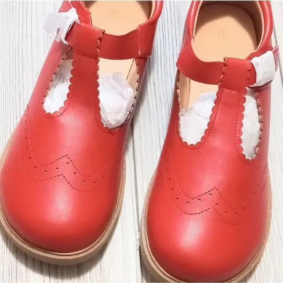 (S-4375) ZBY Kids Mary Jane Sz 4