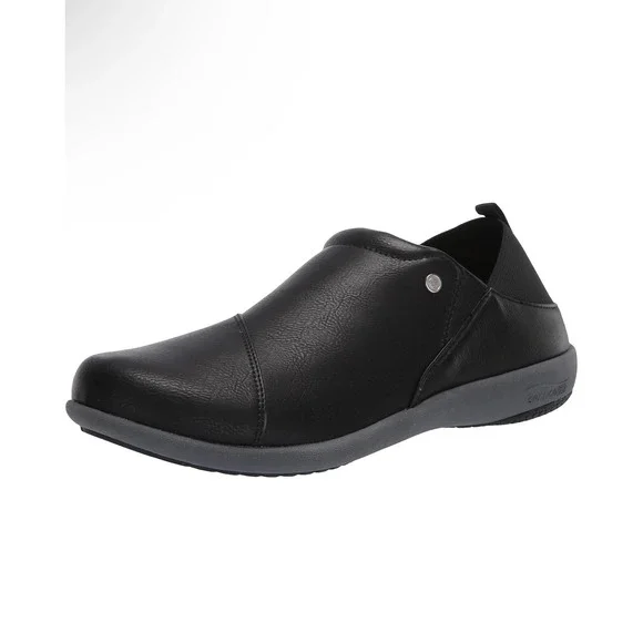 Spenco Brooklyn‎ Convertible Black Slip On Shoes Womens 6B SP1007BLK060 APMA New