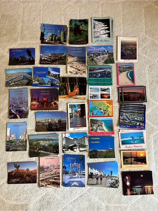 Lot of Vintage CA Postcards