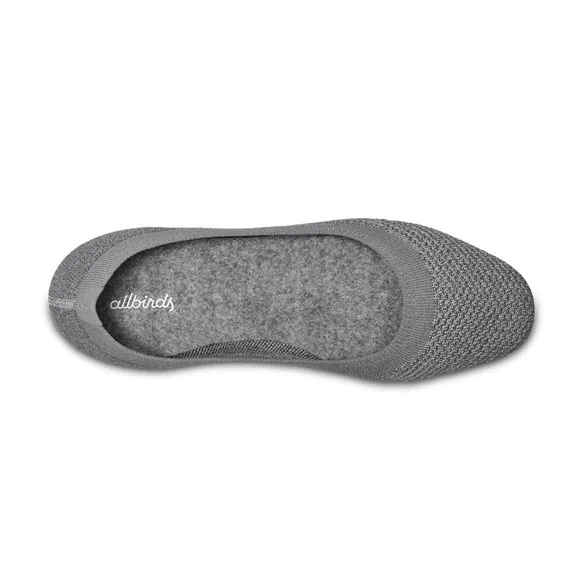 Allbirds Tree Breezer‎ Flats Grey Womens 7.5 Sustainable Comfort Shoe