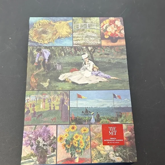 The MET French impressionist gardens notecards and envelopes set