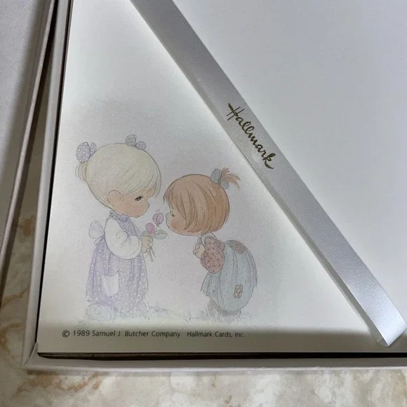 Hallmark Precious Moments Stationary‎ Set