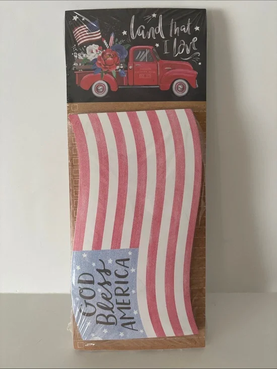Clementine Patriotic Theme Magnetic Notepad Set