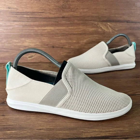 OLUKAI HALE’IWA Slip-On Sneakers Women’s‎ Size 8 Loafers Shoes