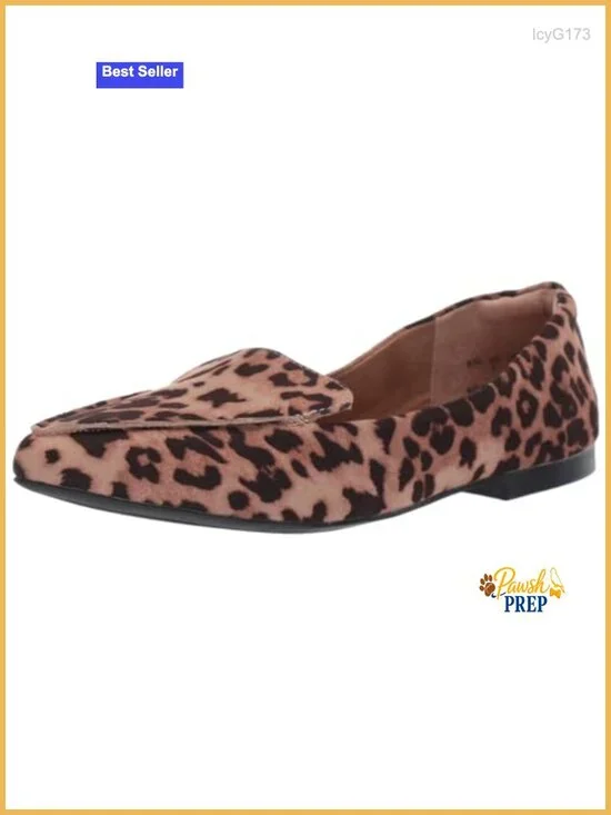 Faux Suede Loafer Flats with Memory Foam Insole