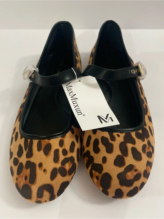 Leopard Print Flats Women’s Size 11 NWT