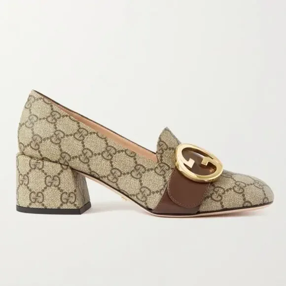 GUCCI Blondie GG logo supreme pumps heels