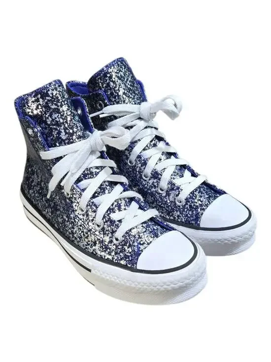 Converse Kids Chuck Taylor All Star EVA Lift Glitter High Tops Size 5.5