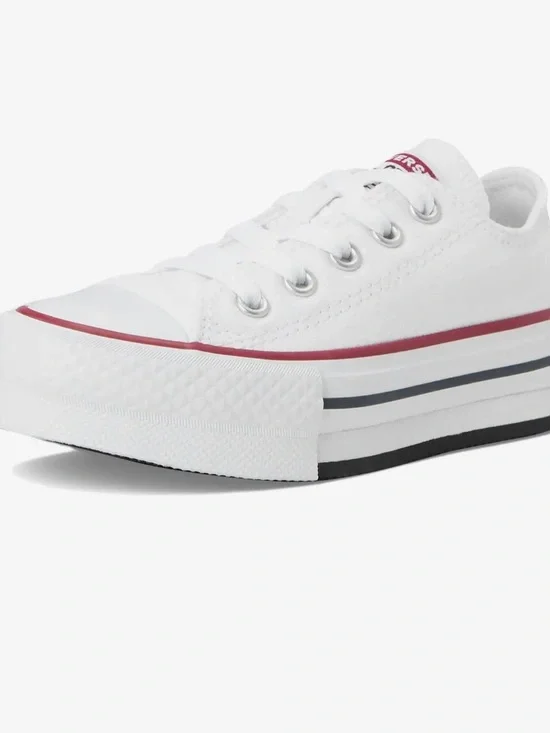 New in Box, Converse White Low-Top Eva Lift Ox Sneaker size 4.5 youth