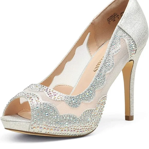 DREAM PAIRS Women's Divine-01 High Heels Dress Pump Shoes