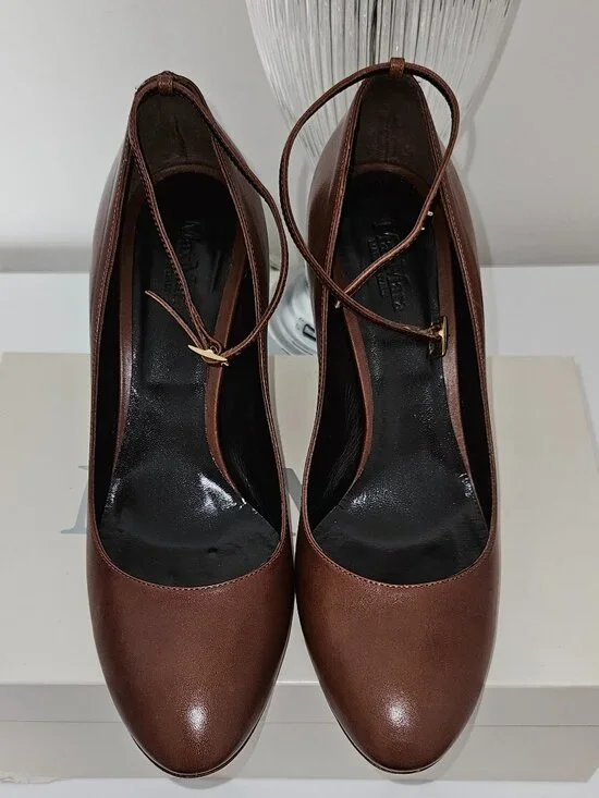 Max Mara Ankle Strap Pumps