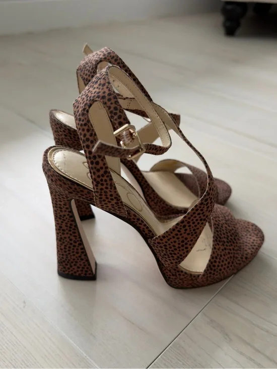 Jessica Simpson Ankle-Strap Heeled Sandals