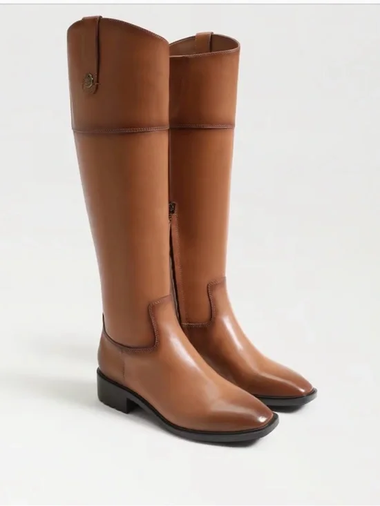 Sam Edelman Tall Leather Over- The-Knee DRINA Riding Boot