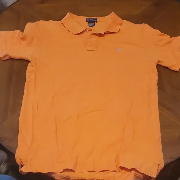 Ralph Lauren Bright Orange Kids Polo