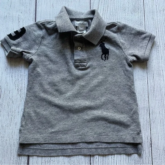 Ralph Lauren Grey Polo Size 24 months