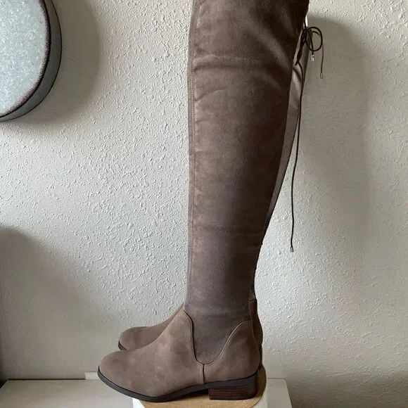 NIB Soul Society Mushroom Brown Ravena Knee Boots Size 8M