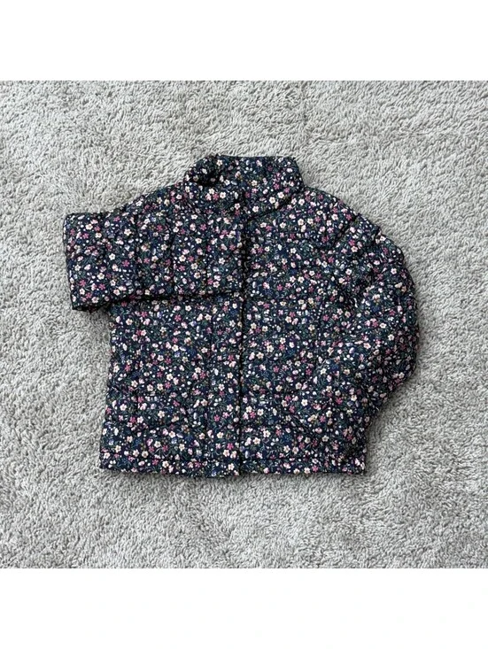 Polo Ralph Lauren Girls' Floral Puffer Jacket Size 5