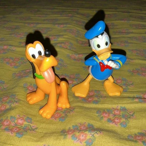 Disney‎ Figures PLUTO DONALD DUCK MICKEY MOUSE Toys Cake Toppers