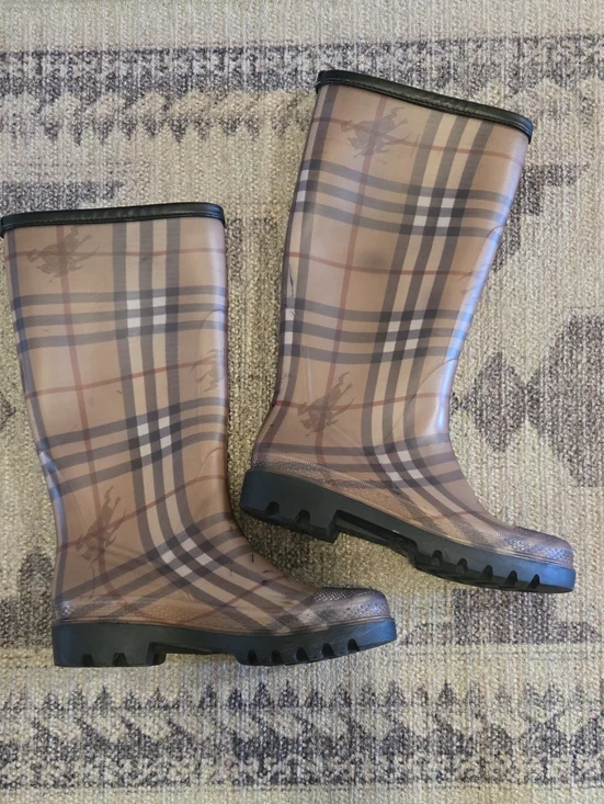 Burberry Nova Rain Boots Girl's
