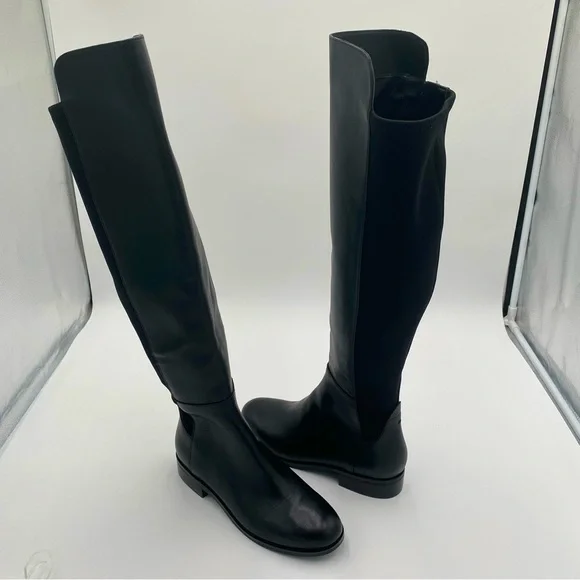 Cole Haan Chase Tall Leather Over The Knee High Riding Boots Shoes‎ 6.5 (NWOT)