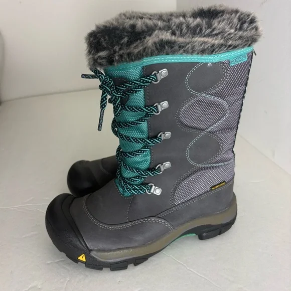 Keen Kelsey Winter Waterproof Snow Boots Size 2