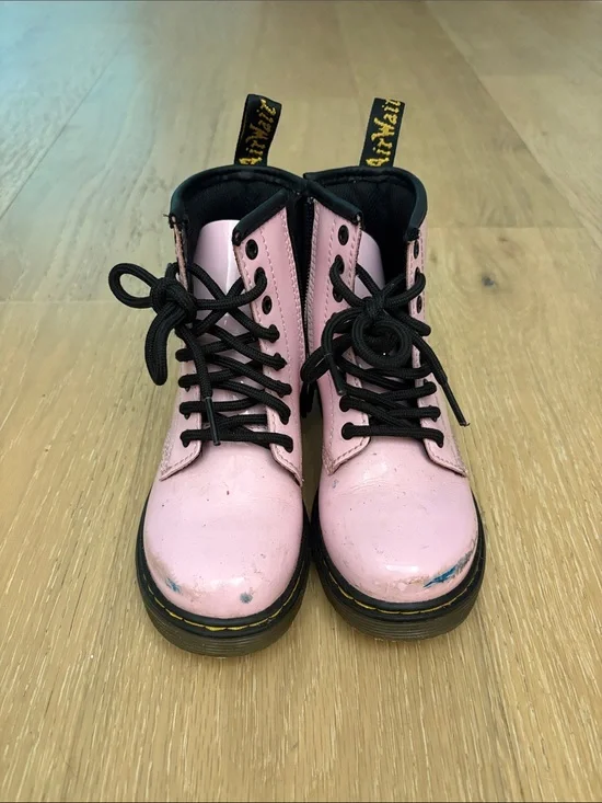 Girls Dr. Martens Pink Boots