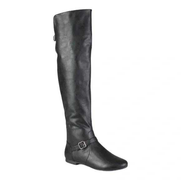 Journee Collection LOFT WIDE CALF boots in black