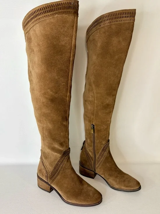NEW Vince Camuto Karinda Over-the-Knee Boots Suede Size 6