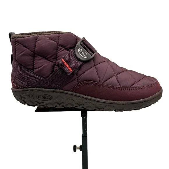 Chaco Youth Girls‎ Boys Ramble Fluff Chukka Booties Water Resistant Size 4 Plum