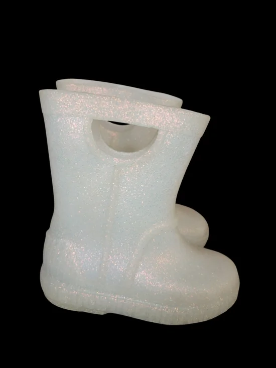 UGG Drizlita Glitter Rain Boots  Toddler Kids Size 7c