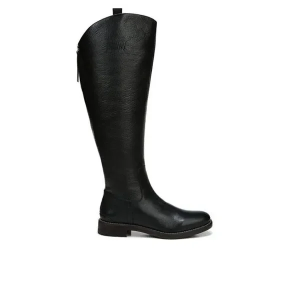 Franco Sarto The Meyer Wide Calf Knee-High Riding Boots Black 9