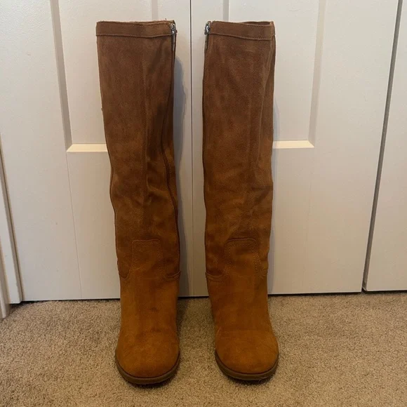 Marc Fisher Women's Over-The-Knee Suede Boots in Brown