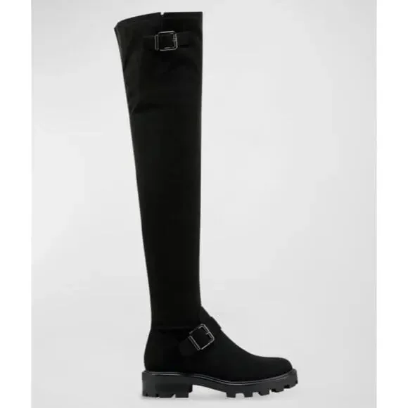 Marc Fisher Ganven Lug Sole Over the Knee Boot Size 7 New