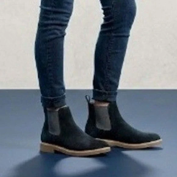 H by Halston Women's Blue Rubber Outsole Ankle Pull‎ On Boots Size 11