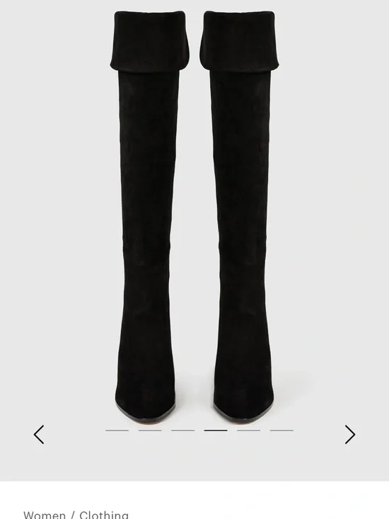 Black Over-the-Knee Women's Boots