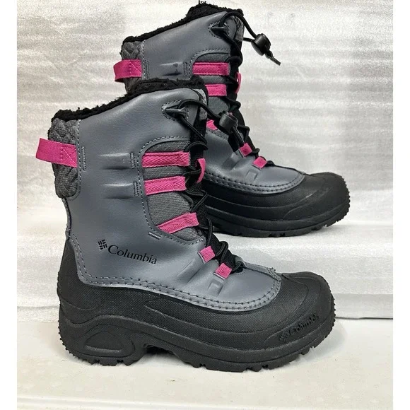 Columbia Youth Bugafoot‎ Winter Celsius Boots Warm Waterproof Size 3