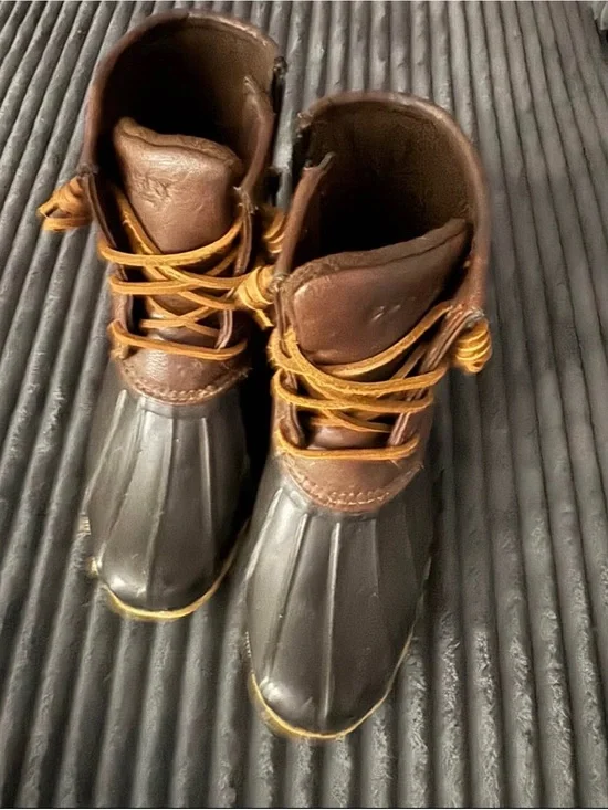 Kids Sperry Brown Duck Boots