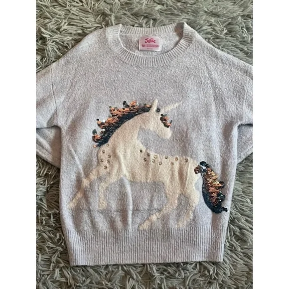Sequins Unicorn Sweater
