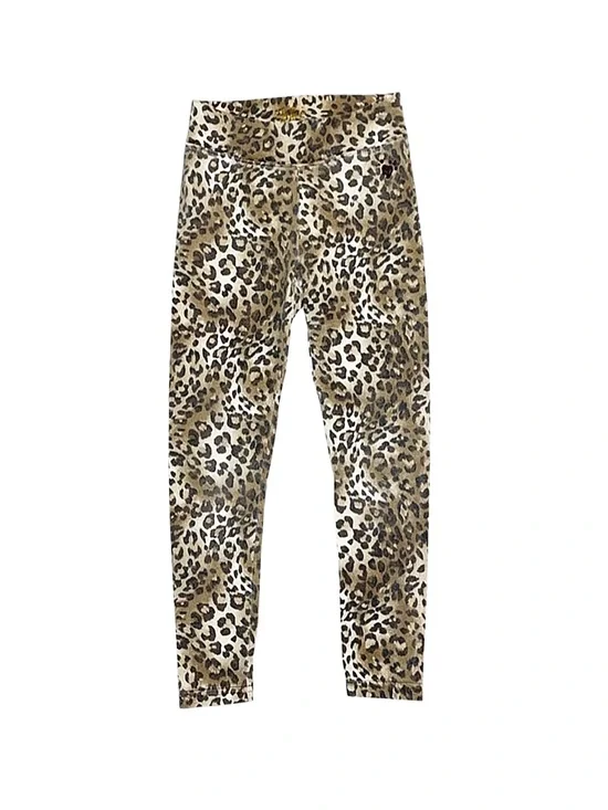 JUSTICE Girl's Leopard Print Leggings Size 8