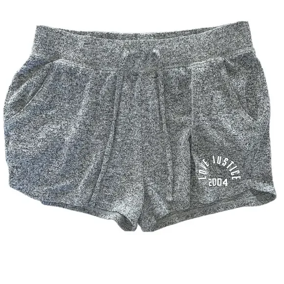 🌟Teens Girls Size 14/16 Justice Active Wear Heathered Shorts🌟